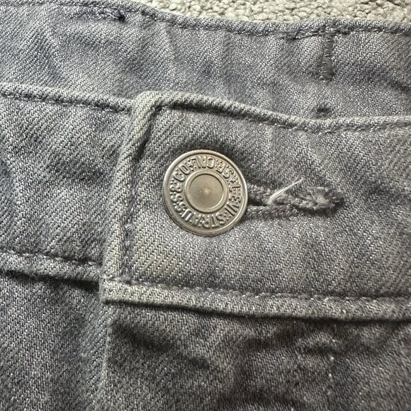 Levi’s 511 Slim Fit Jeans Mens 33x32 (fit 33x30) Gray Stretch Denim Casual - Picture 6 of 10